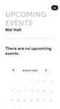 Mobile Screenshot of malhall.ticketleap.com