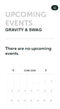 Mobile Screenshot of gravityandswagevents.ticketleap.com