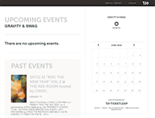 Tablet Screenshot of gravityandswagevents.ticketleap.com