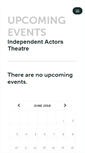Mobile Screenshot of iat.ticketleap.com