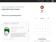 Tablet Screenshot of iat.ticketleap.com