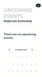 Mobile Screenshot of bodyrockbootcamp.ticketleap.com