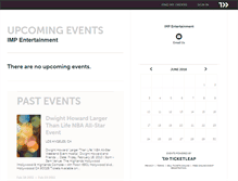 Tablet Screenshot of impentertainment.ticketleap.com