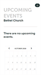 Mobile Screenshot of bethelchurch.ticketleap.com