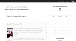 Desktop Screenshot of homedesignandremodelingshow.ticketleap.com