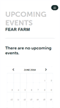 Mobile Screenshot of fearfarm.ticketleap.com