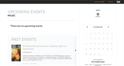 Desktop Screenshot of pacec-sped.ticketleap.com