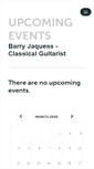 Mobile Screenshot of barryjaquess.ticketleap.com