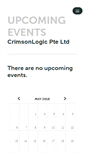 Mobile Screenshot of crimsonlogic.ticketleap.com