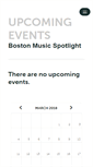 Mobile Screenshot of bostonmusicspotlight.ticketleap.com