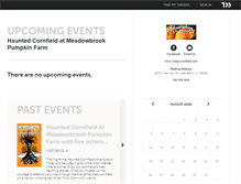 Tablet Screenshot of meadowbrookhauntedcornfield.ticketleap.com