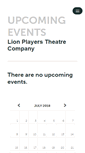Mobile Screenshot of lionplayerstheatreco.ticketleap.com