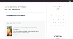 Desktop Screenshot of caevents.ticketleap.com