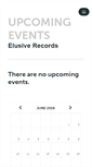 Mobile Screenshot of elusiverecords.ticketleap.com
