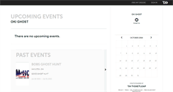 Desktop Screenshot of okighost.ticketleap.com