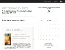 Tablet Screenshot of celticchristmasatlanta.ticketleap.com