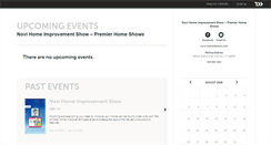 Desktop Screenshot of novi-homeimprovementshow.ticketleap.com