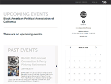 Tablet Screenshot of bapac.ticketleap.com