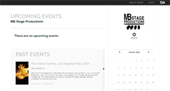 Desktop Screenshot of mbstage.ticketleap.com