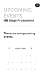 Mobile Screenshot of mbstage.ticketleap.com