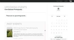 Desktop Screenshot of clarebarbozaphotography.ticketleap.com
