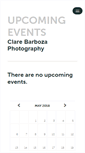 Mobile Screenshot of clarebarbozaphotography.ticketleap.com