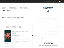 Tablet Screenshot of letscruise.ticketleap.com