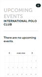 Mobile Screenshot of internationalpoloclub.ticketleap.com