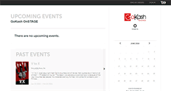 Desktop Screenshot of gokashproductions.ticketleap.com