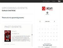 Tablet Screenshot of gokashproductions.ticketleap.com