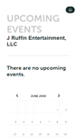 Mobile Screenshot of jruffinentertainment.ticketleap.com