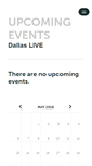 Mobile Screenshot of dallaslive.ticketleap.com