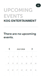Mobile Screenshot of kog-entertainment.ticketleap.com