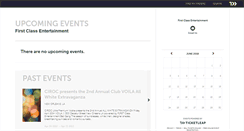 Desktop Screenshot of firstclassnola.ticketleap.com