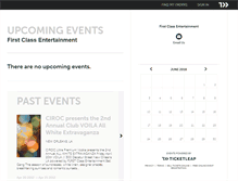 Tablet Screenshot of firstclassnola.ticketleap.com