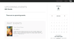 Desktop Screenshot of gecevents.ticketleap.com