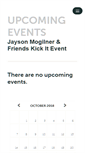 Mobile Screenshot of kickit.ticketleap.com