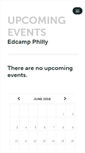 Mobile Screenshot of edcampphilly.ticketleap.com