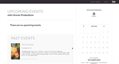 Desktop Screenshot of johngravesproductions.ticketleap.com