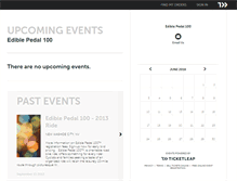 Tablet Screenshot of ediblepedal.ticketleap.com