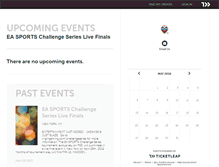 Tablet Screenshot of challengeseries.ticketleap.com