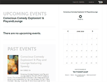 Tablet Screenshot of holidayaffair.ticketleap.com