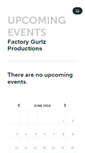 Mobile Screenshot of factorygurlzproductions.ticketleap.com