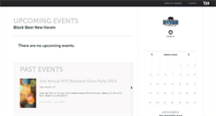 Desktop Screenshot of blackbearnh.ticketleap.com
