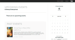 Desktop Screenshot of gsharpent.ticketleap.com