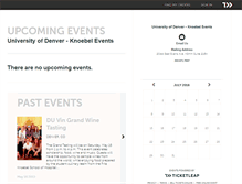 Tablet Screenshot of knoebelevents.ticketleap.com
