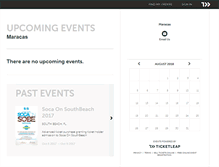 Tablet Screenshot of maracasny.ticketleap.com