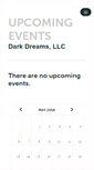 Mobile Screenshot of darkdreams.ticketleap.com