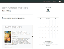 Tablet Screenshot of justjoking.ticketleap.com