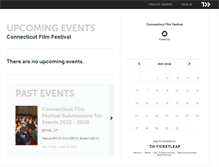 Tablet Screenshot of ctfilmfest.ticketleap.com
